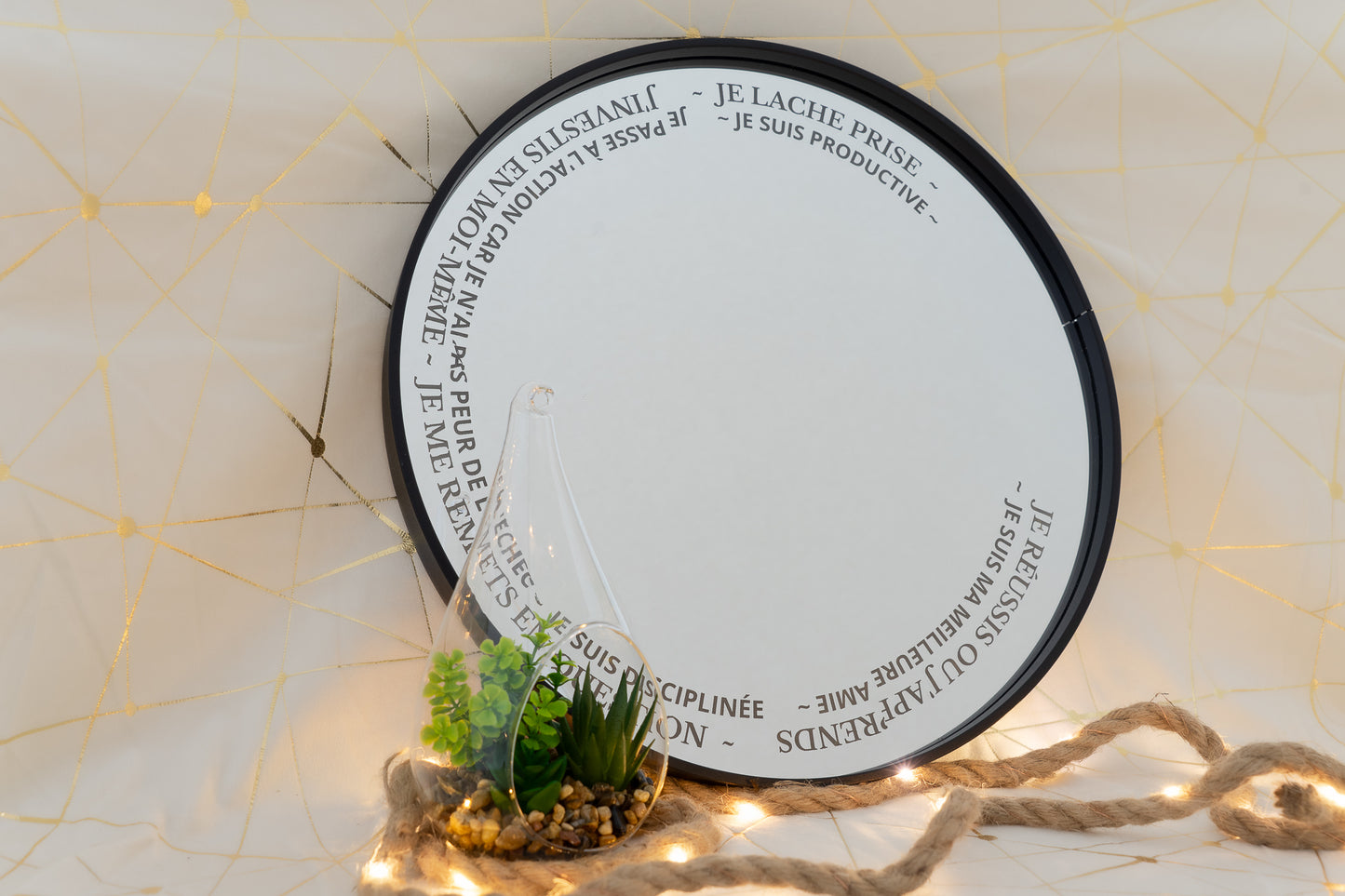 Miroir positif rond Ø 37cm